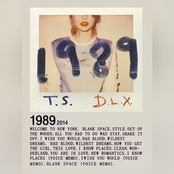 🎁 CUSTOM Taylor Swift Music Classic Series Album Print Wall Art Room Home Decor - Picture 15 of 16